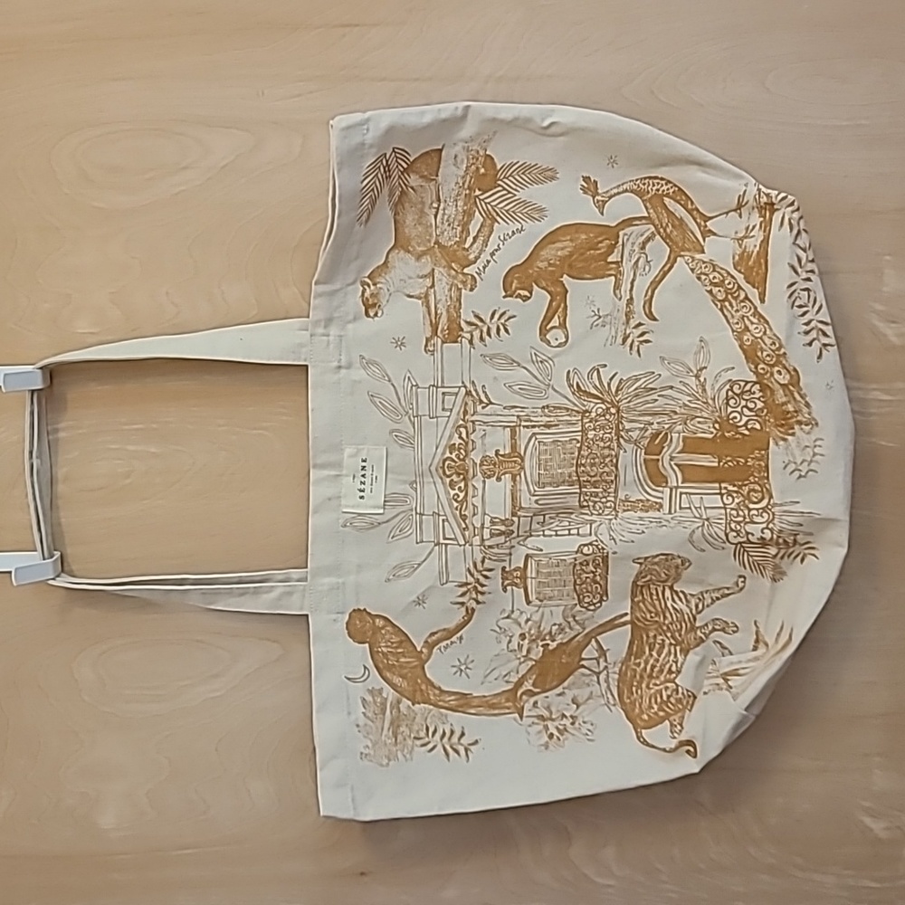 Sezane Lightweight Canvas Tote